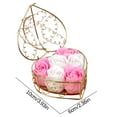 thumbnail image 3 of Summer beauty, Iron Basket Rose Soap Flower Gift Box Tanabata Valentine's Day Gift Eternal Flower Wedding Creative Gift, 3 of 4