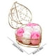 thumbnail image 3 of Jabones Cesta de hierro Jabón rosa Caja de regalo de flores Tanabata Regalo de San Valentín Flor eterna Boda Regalo creativo los pétalos, 3 of 4