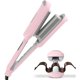 thumbnail image 1 of Waver Curling Iron Hair Crimper - LMHF ROVY Beach Waves Curling Wand, Ionic Deep Waver Hair Curler Tool with Ceramic 3 Barrel for Women, Dual Voltage, Anti-Scald, Easy to Use, 1.25 Inch, Pin, 1 of 5