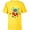 Yellow, variant on Marvel Iron Man It’s Party Time Birthday - Short Sleeve T-Shirt for Kids - Customized-White