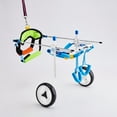 thumbnail image 6 of Pet Wheelchair Aluminium Walk Cart Scooter Handicapped Leg Adjustable Disabled Anti-shock Walk Tool, 6 of 9