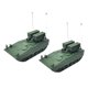 thumbnail image 1 of 2x 1:72 Modelo De Tanque Ensamblar Juguetes Modelo Para Coleccionables Favores De Fiesta Sunnimix  Tanques en miniatura, 1 of 8
