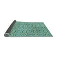 thumbnail image 2 of Ahgly Company Indoor Rectangle Abstract Light Blue Modern Area Rugs, 5' x 8', 2 of 4