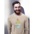 thumbnail image 2 of Punny Plant Ii Sweatshirt Men -June Erica Vess Designs, Male 4X-Large, 2 of 4