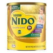 (2 pack) NIDO Excella Gold Original Toddler Milk Beverage Powder Mix, 28.2 oz Canister