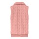 thumbnail image 4 of Puntoco Chaqueta Sin Mangas Con Estampado De Cuadros De Invierno Para Mujer, Cárdigan Con Parte Delantera Abierta, Abrigo De Peluche, 4 of 6