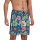 thumbnail image 2 of Fotbe Colorful Flowers Pantalones Cortos de Pijama para Hombre, Ropa de Dormir, Pantalones de Pijama Cortos para Hombre-3X-Large, 2 of 6