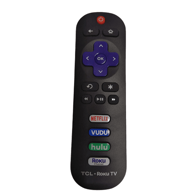 Original TCL RC280 ROKU Remote Control with Netflix, VUDU, Hulu & Roku