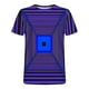 thumbnail image 4 of Mens Camisas de Manga Corta Impresión Casual Deportes Cuello Redondo Blusa, Poliéster Ligero para la Primavera Verano Al Aire Libre Uso Diario, 4 of 4