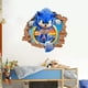 thumbnail image 4 of Pegatinas de pared de Sonic, pegatinas de pared autoadhesivas para decoración de dormitorio de niños con dibujos animados, pegatinas de videojuego de erizo, suministros para fiestas de cumpleaños, 4 of 5