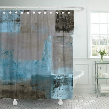 Xddja Beige Turquoise Teal And Brown, Teal Green And Brown Shower Curtains