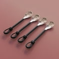 thumbnail image 5 of Gourmet Settings Twist N Shout Mini Spoons, 18/10 Stainless Steel, Set of 4, 5 of 6
