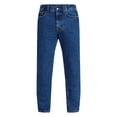 thumbnail image 2 of No Boundaries Men's Vintage Straight Fit Jeans, 100% Cotton, 14 oz Denim, Men's 28x30-40x32, 2 of 5