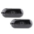 thumbnail image 1 of 1 par de cubiertas de carcasa de luz de marcador lateral para Golf Jetta Bora MK4 Passat B5 B5.5 lente negra Jadeshay A, 1 of 8