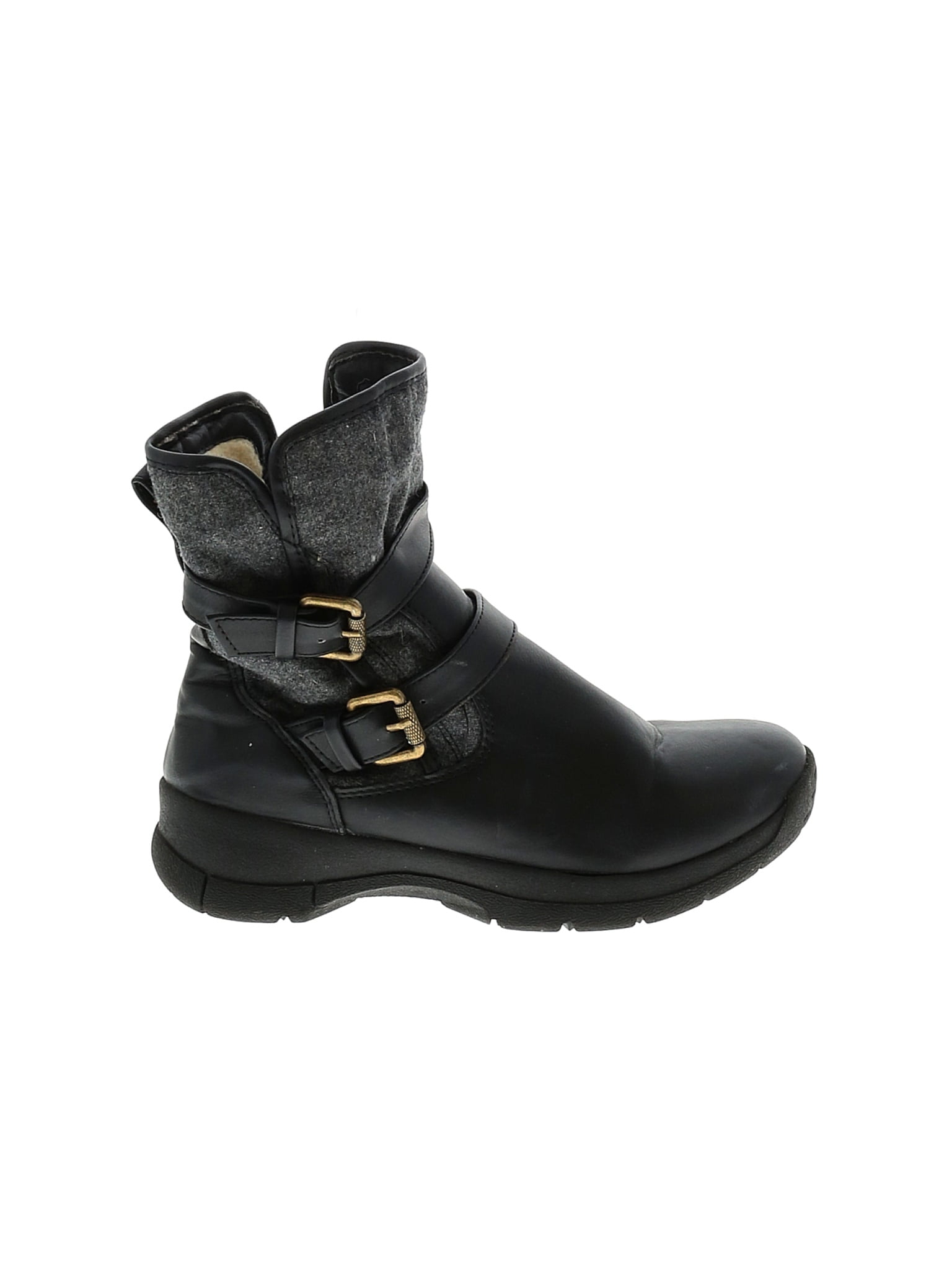 black ankle boots walmart