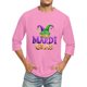 thumbnail image 4 of Camisas de Manga Larga para Hombres Imprimir Casual Cuello Redondo Blusa de Manga Corta, Camisas de Lino para Hombres, 4 of 7