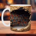 thumbnail image 1 of Teissuly Bookshelf Mug Couple High Beauty Ins Style Cup Art Sense Nordic Toothbrush Cup Plastic Wash Cup Teissuly WER202312132700, 1 of 6