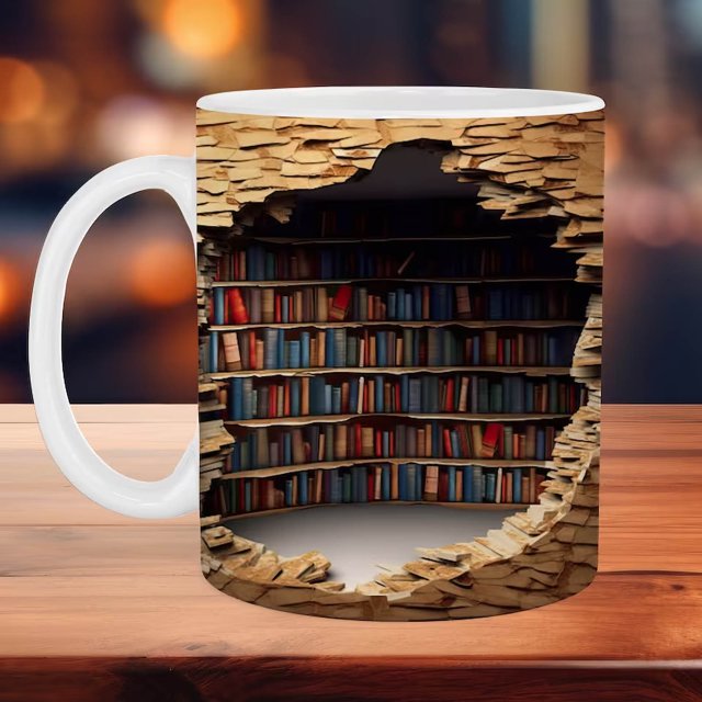 Teissuly Bookshelf Mug Couple High Beauty Ins Style Cup Art Sense Nordic Toothbrush Cup Plastic Wash Cup Teissuly WER202312132700