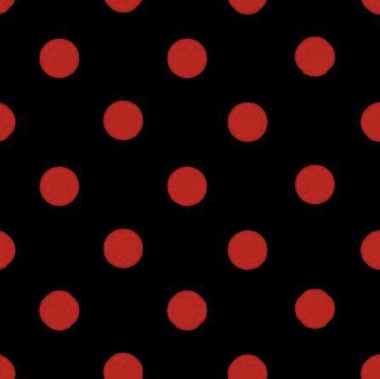 Poly Cotton Spot Polka Dot Fabric 115cm Wide Available In A Variety Of Colours 