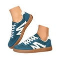 thumbnail image 3 of Women's Fashion Sneakers Casual Tennis Shoes with Classic Retro Gum Sole Walking Trendy Footwear, 3 of 9