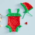 thumbnail image 5 of Gelikeya Baby Girl Swimsuit Toddler Swimsuit Boy Baby Bathing Suit Girl Casual Swimwear Children Clothes Watermelon Red, 6-12 Months, 5 of 5
