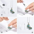 thumbnail image 3 of Butterfly Cremation Necklace for Ashes Memorial Keepsake for Beloved's Ashes Cremation Jewelry for Ashes Urn Pendants for Human Ashes Adult Butterfly Cremation Necklace, 3 of 6