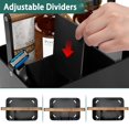 thumbnail image 4 of Organizador portátil Shower Caddy BYUNER para dormitorio y baño, negro, 4 of 6