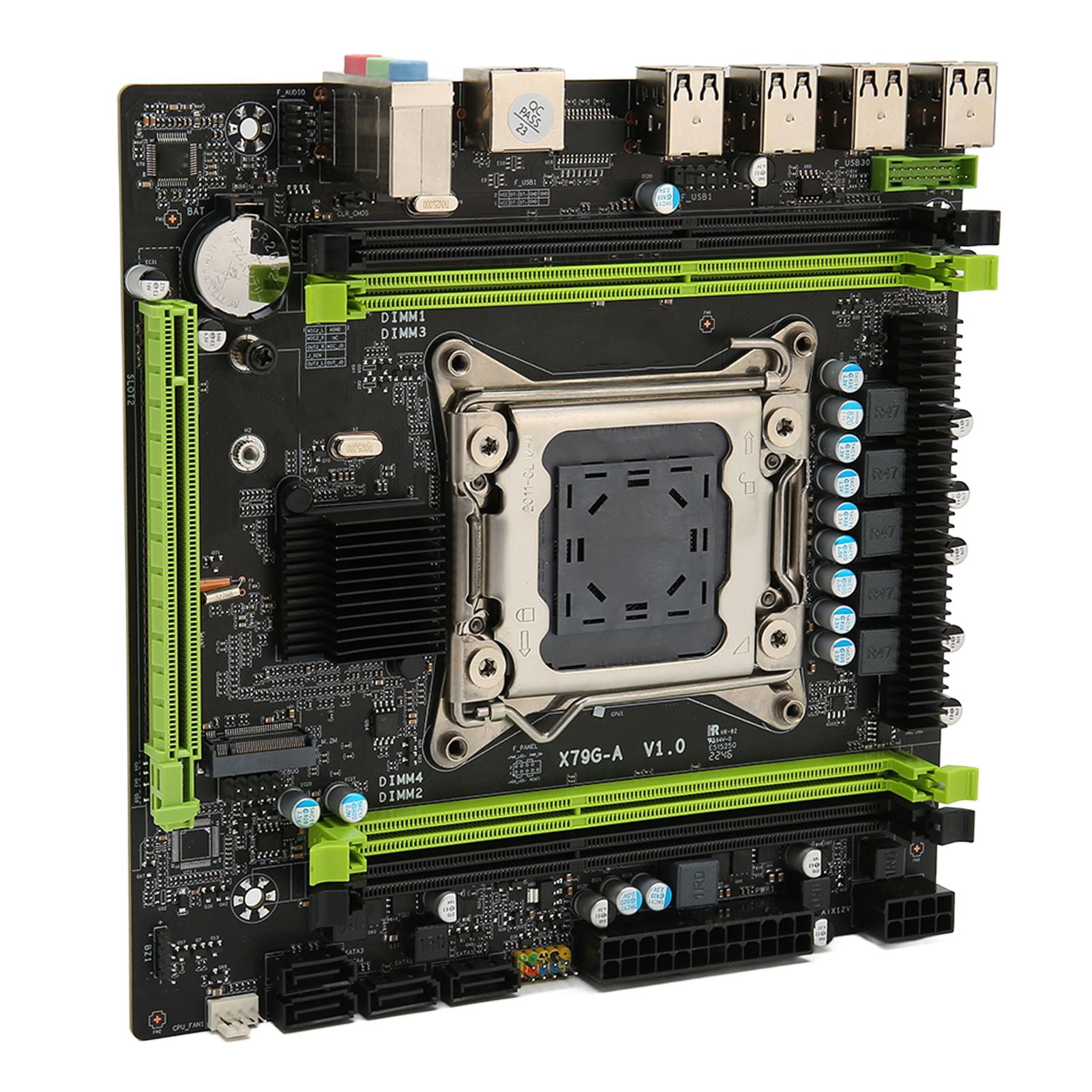 Gaming Motherboard, 4 DDR3 NVME M.2 Interface PC Motherboard For Home