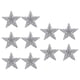 thumbnail image 3 of 10 Unids Baoblaze apliques de imitación de Hierro en plata Parches de estrellas, 3 of 7