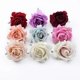 thumbnail image 2 of Flores artificiales para decoración del hogar, decoración de boda, muñeca, rosas de seda, Material de cabeza, álbum de recortes, corona decorativa de Navidad, 5/10 piezas, 2 of 4