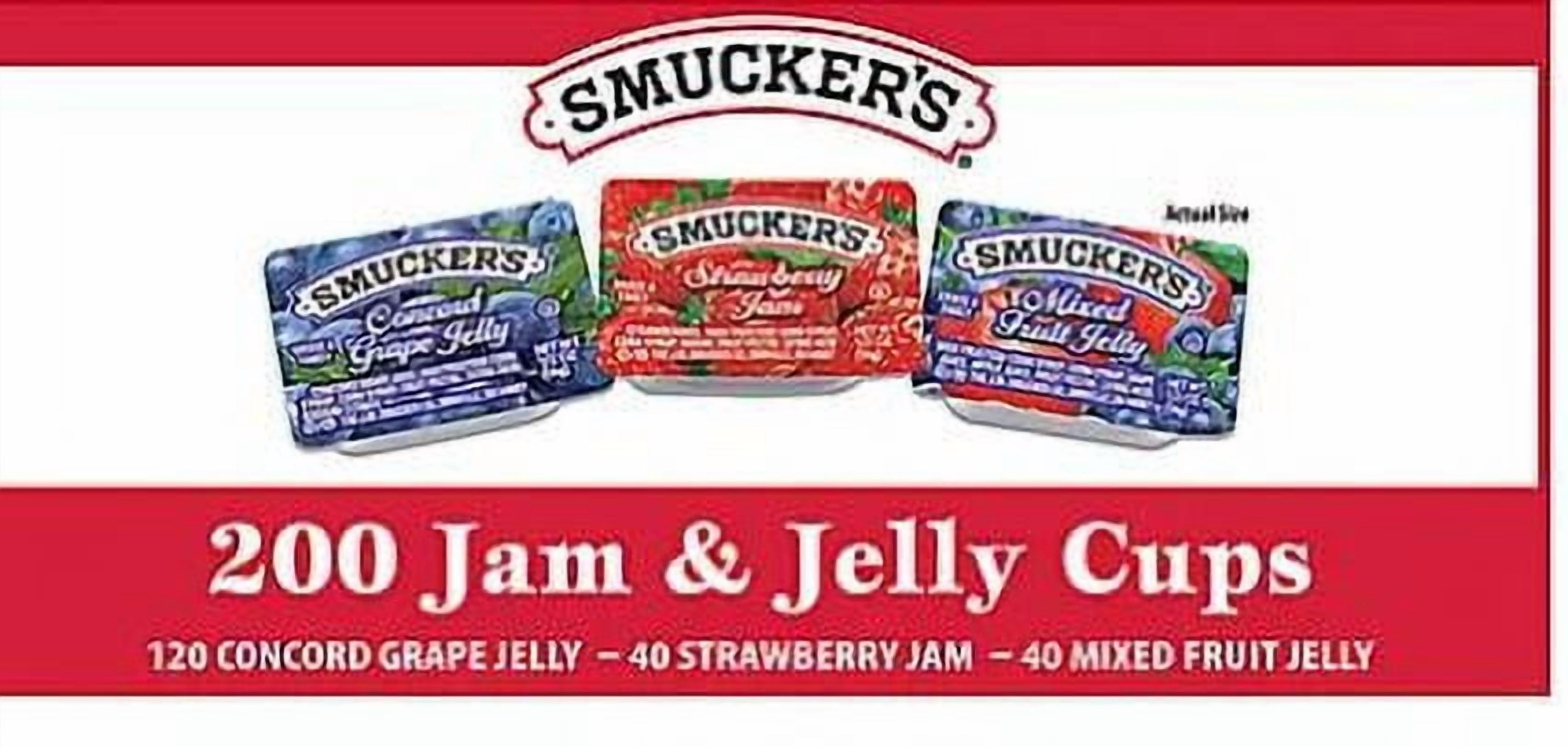 Smucker's Assorted Jelly Cups (0.5 oz., 200 ct.)