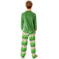 thumbnail image 2 of Elf The Movie Kids' Film Cotton-Headed Ninny-Muggins Buddy 2PC Raglan Holiday Christmas Sleep Pajama Set for Girls Boys, 2 of 5