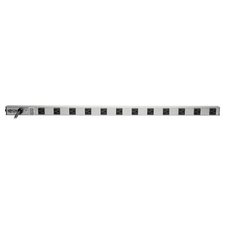UPC: 0037332186638 | TRIPP LITE PS361220 12 Outlets Power Strip 120V Input Voltage 1800 W Maximum Power 15 ft. Cord Length