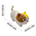 thumbnail image 4 of C Stress Relief Squeeze Toy Slow Rising Cat Ball For Adults Kids Decompression Calico Cat, 4 of 4