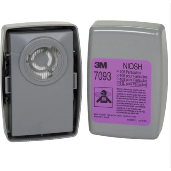 3M 7093 P100 PARTICULATE FILTERFOR 5000 TO 7000 SERIES