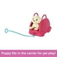 thumbnail image 6 of Barbie Chelsea Doll and Accessories, Small Doll Travel Set with Puppy and 6 Pieces, 6 of 8