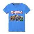 thumbnail image 1 of 5-12 Years Kids Roblox Short Sleeve T-shirt Top F, 1 of 2