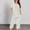 White, variant on CLOISE Sleepwear for Women Pajama Set Two Piece Comfortable Short Sleeve Sleepwear Shirts and Soft Capri Pants with Pockets Sleep Sets Casual Button Pleated Solid Fashion Pjs
