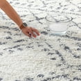 thumbnail image 7 of Hauteloom Benezett Living Room, Bedroom Area Rug - Bohemian, Transitional - Plush Pile - White, Gray - 7'10" x 10'2", 7 of 7