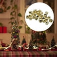 thumbnail image 2 of 200/100 Count Metal Craft Bells, Small Metal Jingle Bells, Christmas Ornaments Wreath Party Holiday Home Wedding Decoration Gifts DIY Craft, 2 of 8