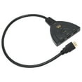 thumbnail image 1 of HighDefinition Multimedia Interface 4K Switcher 3 In 1 Out 4Kx2K Switcher SplitterCable Splitter, 1 of 7