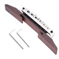 thumbnail image 1 of Guitar Bridge, Washer Height Adjustable Removed And Installed Easily Long Service Life 6 String Bridge, For Guitar Instrument Lovers, 1 of 8