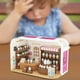 thumbnail image 5 of de casa de muñecas en miniatura 3D juguetes interactivos Playset ornamento decoración del hogar DIY con Heladería perfke Casa de muñecas en miniatura, 5 of 8