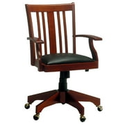 Office Chair in Mission Oak Finish