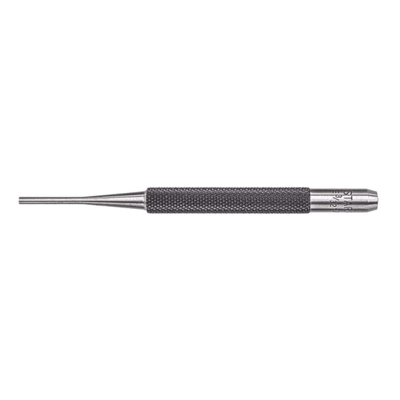 Punzón Starrett 565B de acero endurecido, 4 cm de longitud