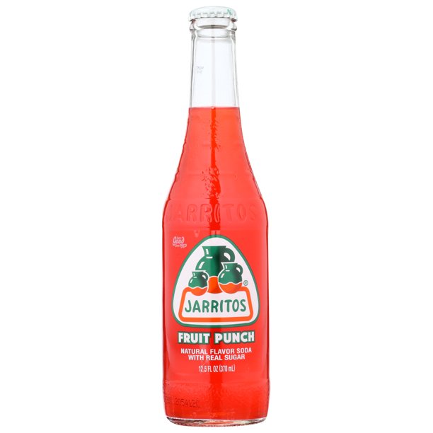 Jarrito'S Soda Fruit Punch Bottle, 12.5 Fl Oz