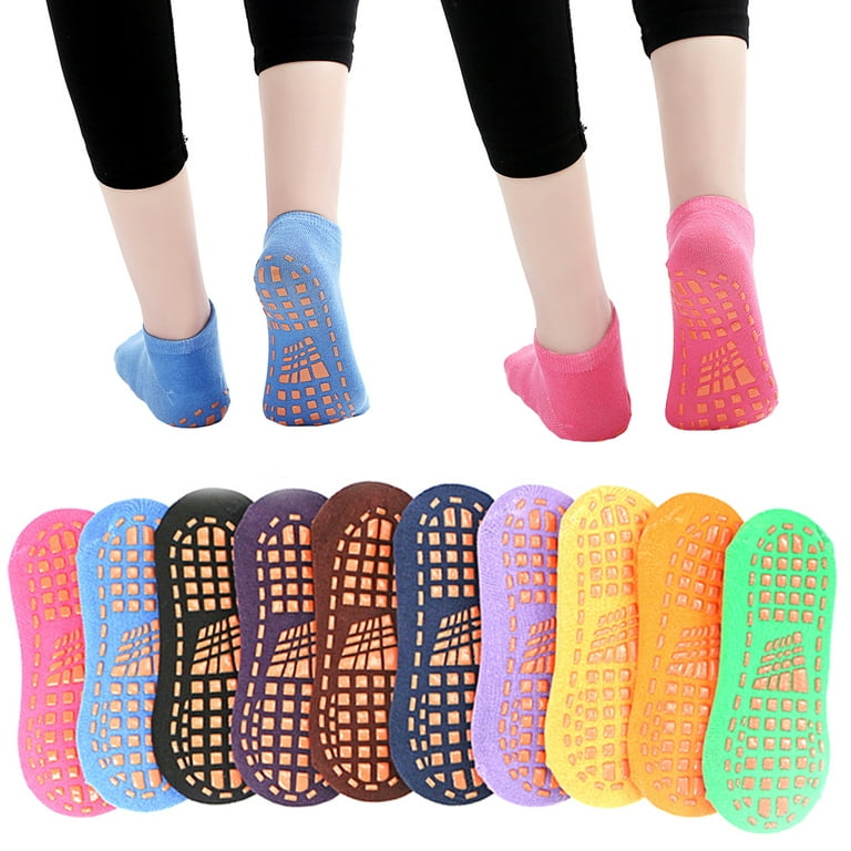 Limei Non-slip Indoor Trampoline Socks ,Sticky Grip floor Anti