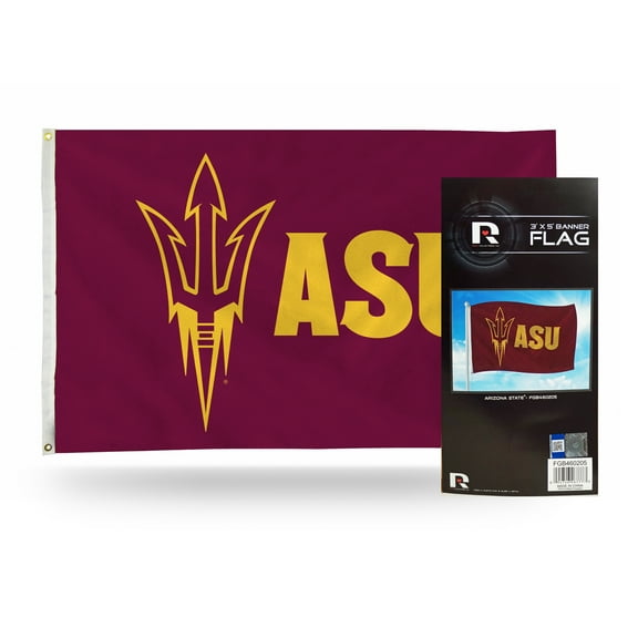 Arizona-St. Sun Devil's Indoor Outdoor 3 x 5 Banner Flag with grommets