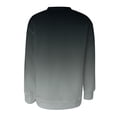 thumbnail image 6 of XIAOCHA Womens Ombre Gradient Crew Neck Sweatshirt Oversized Long Sleeve Pullover Top Soft Trendy Casual Sweatshirts, 6 of 6