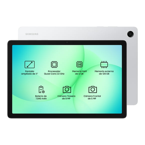 Tableta Samsung Galaxy A11+ 6GB_128GB Plata
